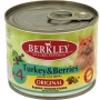 Беркли консервы для кошек с индейкой и лесными ягодами N 4