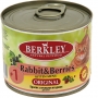 Беркли консервы для котят с кроликом и лесными ягодами N 1