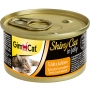 Gimcat Shinycat консервы для кошек с тунцом и цыпленком