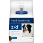 Хиллс сухой для собак Z/D для лечения пищевых аллергий