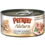 Петрит консервы для кошек кусочки тунца с картофелем